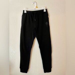 LIKE NEW- GOAT USA- Kids Black Joggers/sweatpants
